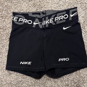 Nike Pro Women's Black Spandex